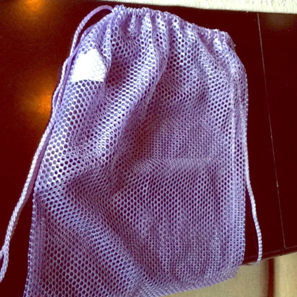 Cheap net drawstring bag